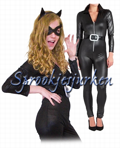 Catwoman - Batwoman (Batman) met masker en oortjes