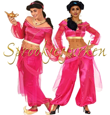 Jasmine roze (Aladdin, 1001 nacht)