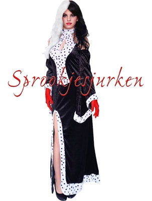 Cruella De Vil jurk 2