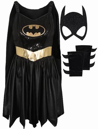 Batgirl Batwoman jurk (grote maten!)