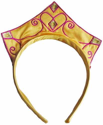 haarband goud/roze