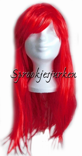 Ariel rode pruik