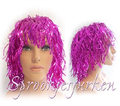 partypruik roze