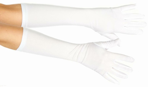 handschoenen wit lang