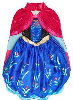 Anna 2, met lange cape en muziekbroche
