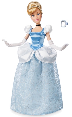 Assepoester Disney pop met een broche