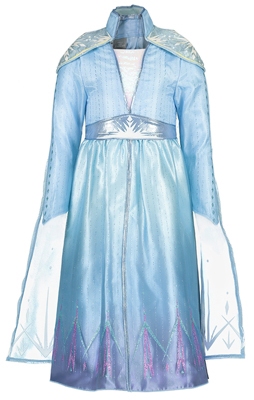Frozen 2, Elsa 1 jurk met cape