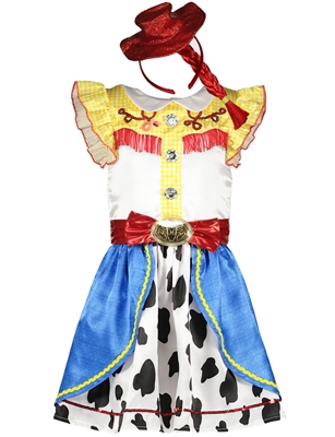 Jessie uit Toy Story met haarbandhoed en rode vlecht