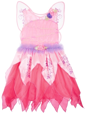 Tinkerbell / Fee / Elfje roze1 met vleugels