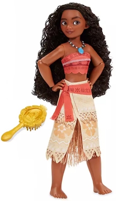 Vaiana pop Disney Moana met poppenborstel