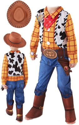 Woody 1 (uit Toy Story) met accessoires
