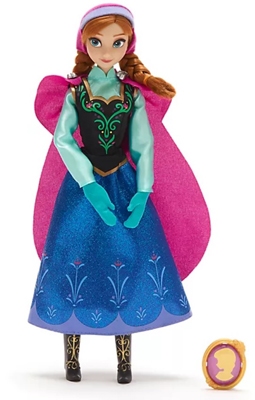Anna Frozen Disney pop met broche