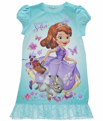 Sofia het prinsesje jurkje (nachthemd)