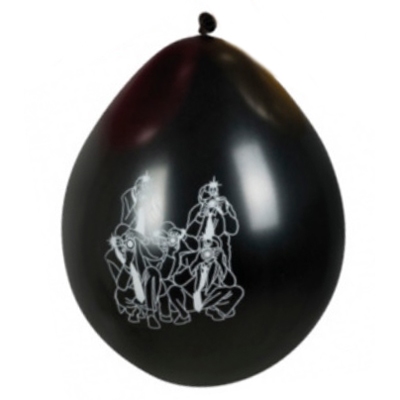 Ballon Hollywood, VIP zwart