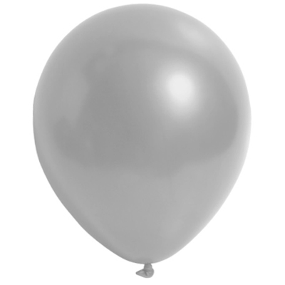 Ballon zilver metallic