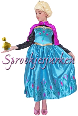 Frozen Elsa Kroningsdagjurk