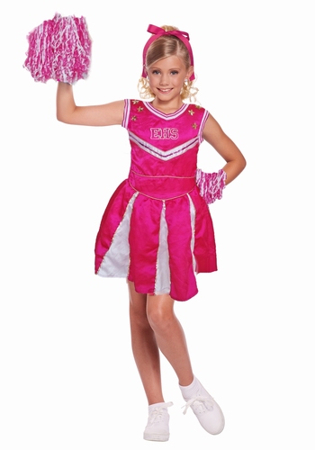 Cheerleader pakje met pom-poms