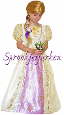 Rapunzel bruidsjurk