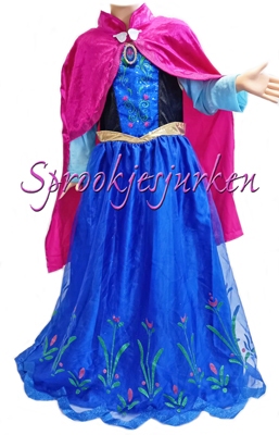 Frozen Anna 1 met lange cape