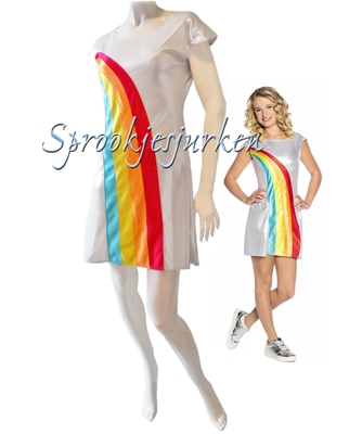 K3 regenboogjurk