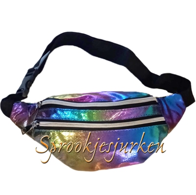 heuptasje multicolour+shine