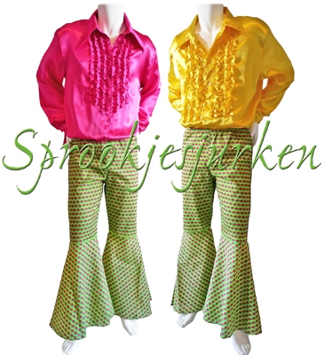 Disco set groen