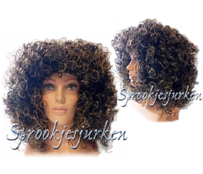 pruik Afro, Mix&Match
