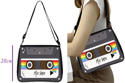 jaren 80 tasje cassettebandje