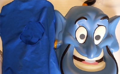muts blauw (voor onder masker)
