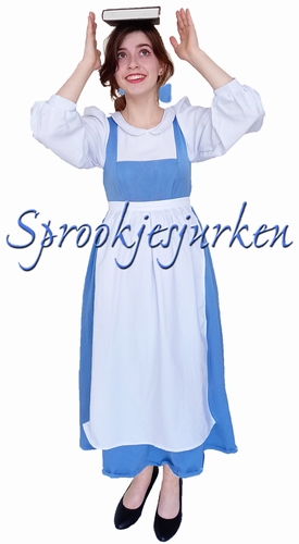 Belle blauw (dorpsjurk)