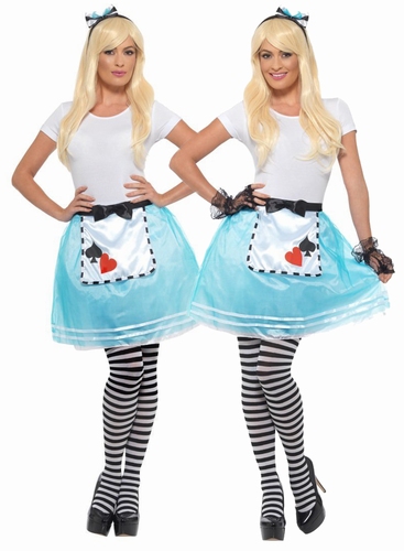 Alice in Wonderland rokje en haarband