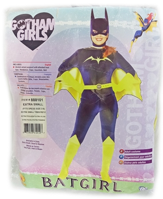 Batgirl Batwoman: jumpsuit catsuit, cape, masker