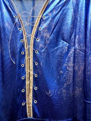 ABBA Disco pak blauw metallic