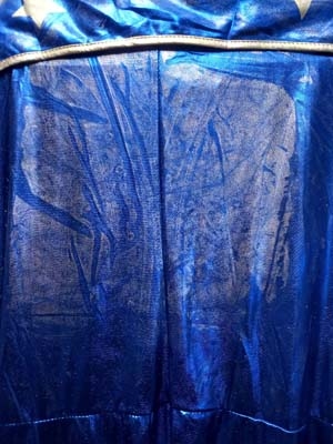 ABBA Disco pak blauw metallic