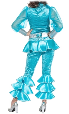 ABBA Disco pak lichtblauw