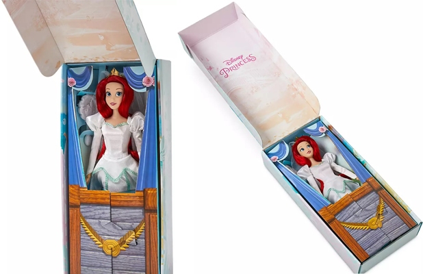 Ariël kleine zeemeermin Disney pop met poppenborstel