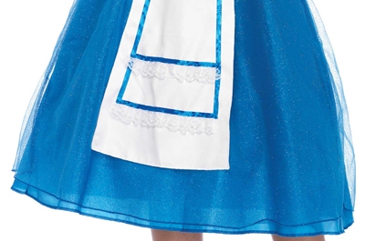 Belle blauw 1 (dorpsjurk)