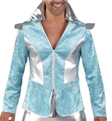 blauw pak "Disco"