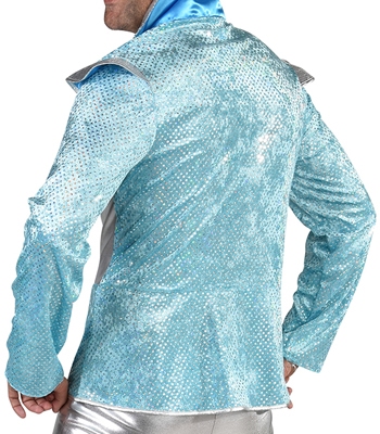 blauw pak "Disco"