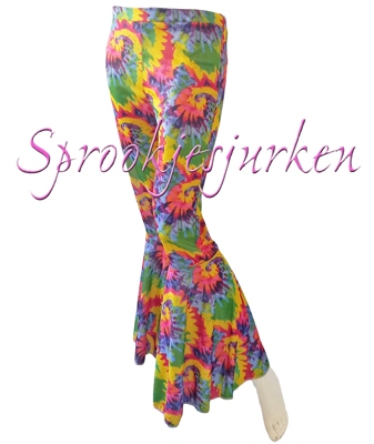 broek Hippie stretch kleurig, Mix&Match