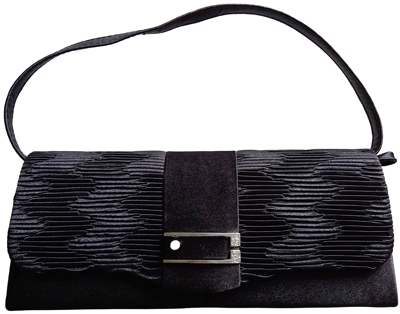 clutch/handtasje zwart