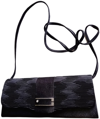clutch/handtasje zwart