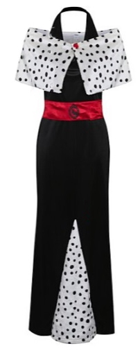 Cruella De Vil jurk 1