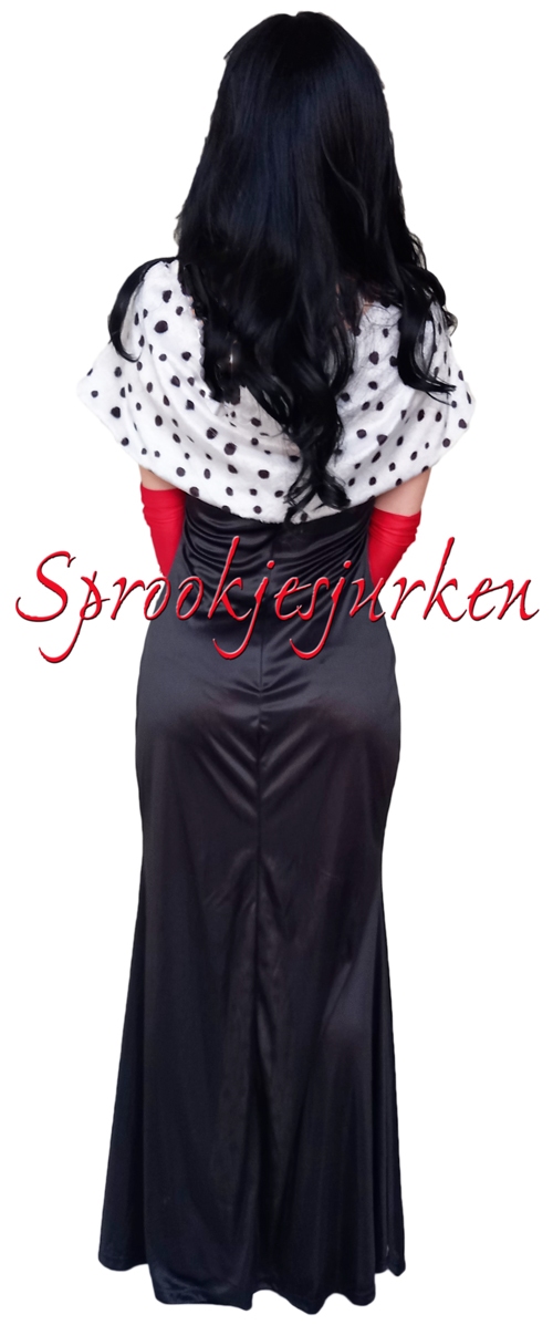 Cruella De Vil jurk 1