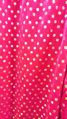 Disco pak roze met pailletten