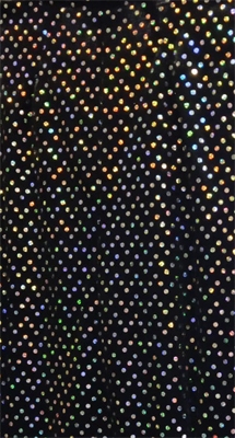 Disco pak zwart met pailletten