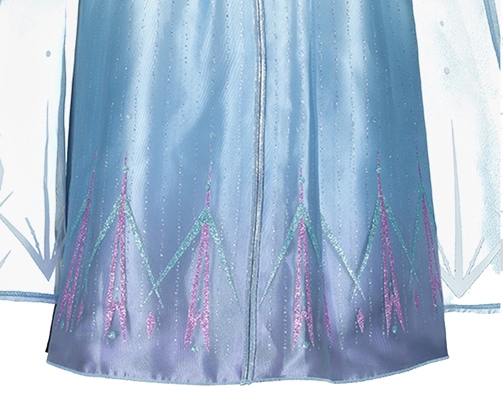 Frozen 2, Elsa 1 jurk met cape