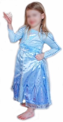 Frozen 2, Elsa 2 jurk met cape
