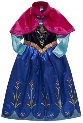 Frozen Anna met cape