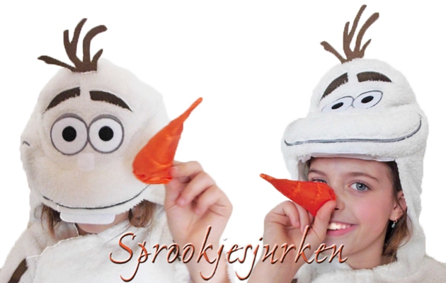 Frozen Olaf sneeuwpop
